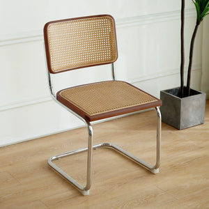 Breuer Mid-Century Rattan Dining Chair - Staunton and Henry