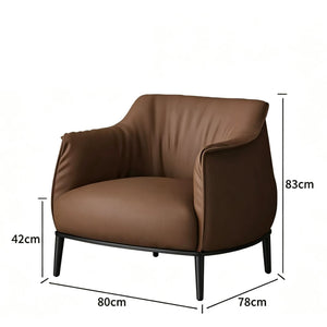 Italian Modern Single Sofa Chair Reception Set For Business - Staunton and Henry