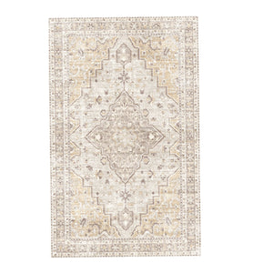 Geometric Faux Cashmere Area Rug