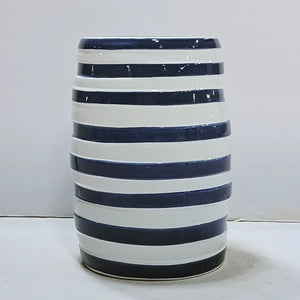 Tang Blue and White Ceramic Garden Stool - Staunton and Henry