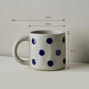 Handmade Ceramic Mug Rough Pottery Retro Underglaze 420ml Large Capacity - Staunton and Henry