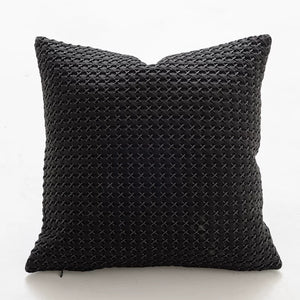 Verdant Jacquard Forest Green Cushion Cover Set - Staunton and Henry