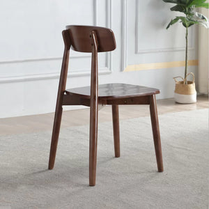 Linden Minimalist Wood Dining Chair - Staunton and Henry