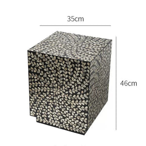 Kairo Mother of Pearl Inlay Side Table - Staunton and Henry