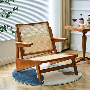 Kyoto Rattan Lounge Chair - Staunton and Henry