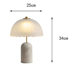 Halo Natural Stone Table Lamp - Staunton and Henry