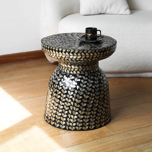 Kairo Mother of Pearl Inlay Side Table - Staunton and Henry