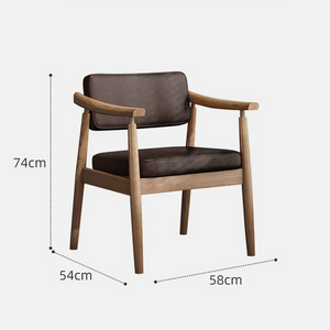 Asher Solid Wood Dining Chair - Staunton and Henry