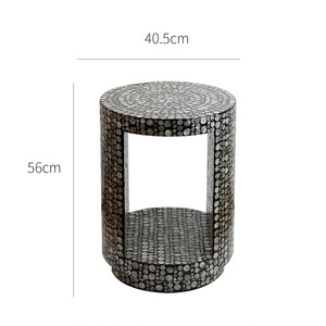 Kairo Mother of Pearl Inlay Side Table - Staunton and Henry