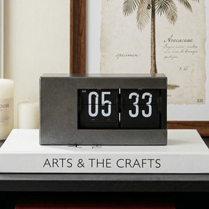 Aden Retro Minimalist Flip Clock - Staunton and Henry