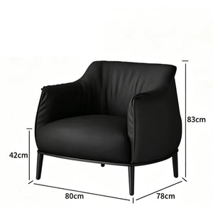 Italian Modern Single Sofa Chair Reception Set For Business - Staunton and Henry
