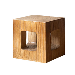 Kansai Modular Wood Wabi-Sabi Coffee Table Stools - Staunton and Henry