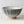 Handmade Ceramic Rice Bowl Hand-Painted Underglaze Retro Floral Design