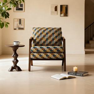 Mair.HK Richard Mid-Century Modern Single Sofa Chair Washable Fabric - Staunton and Henry