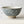 Handmade Ceramic Rice Bowl Hand-Painted Underglaze Retro Floral Design