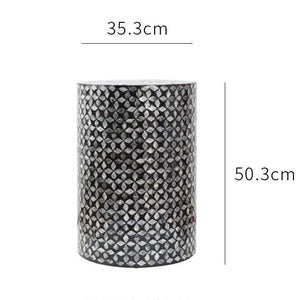 Kairo Mother of Pearl Inlay Side Table - Staunton and Henry