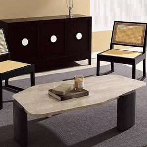 Toru Wabi-Sabi Travertine Coffee Table - Staunton and Henry