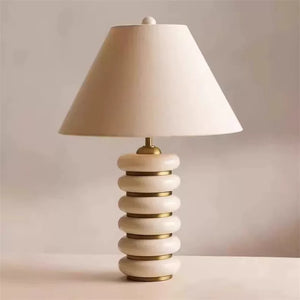 Victoire Stacked Wabi Sabi Table Lamp - Staunton and Henry