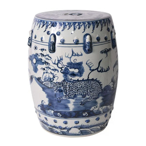 Ming Imperial Ceramic Garden Stool - Staunton and Henry