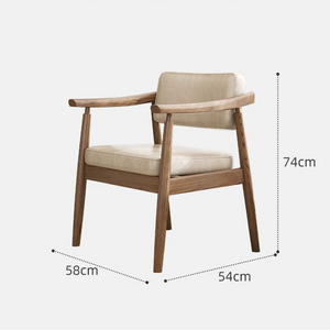 Asher Solid Wood Dining Chair - Staunton and Henry