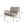 Xiaomujin Retro Fika Leisure Lounge Chair Stainless Steel Chenille - Staunton and Henry