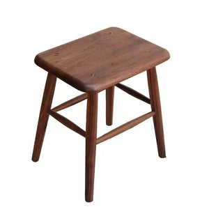 Haru Japandi Solid Wood Stool