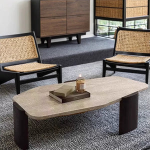 Toru Wabi-Sabi Travertine Coffee Table - Staunton and Henry