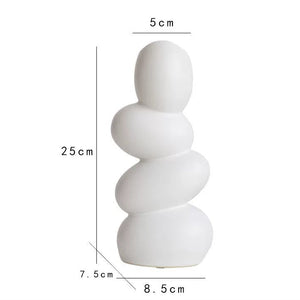 Nuevo Wabi-Sabi Sculptural Ornament Set - Staunton and Henry