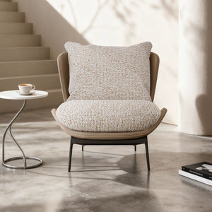 Mair.HK Italian Minimalist Leisure Chair Wabi-Sabi Single Sofa - Staunton and Henry