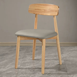 Linden Minimalist Wood Dining Chair - Staunton and Henry