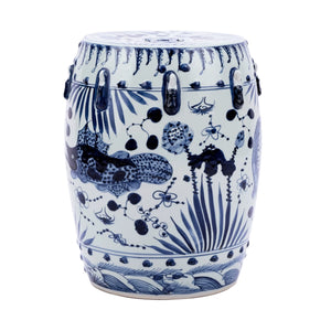 Ming Imperial Ceramic Garden Stool - Staunton and Henry