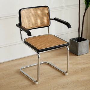 Breuer Mid-Century Rattan Dining Chair - Staunton and Henry