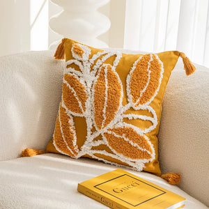 Saffron Mustard Yellow Cushion Cover Set - Staunton and Henry
