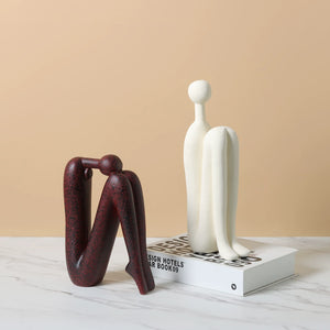 Novo Abstract Nordic Figure Sculpture Set - Staunton and Henry
