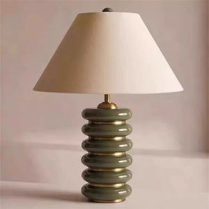 Victoire Stacked Wabi Sabi Table Lamp - Staunton and Henry