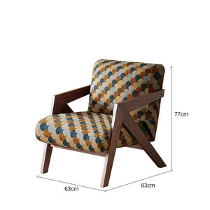 Mair.HK Richard Mid-Century Modern Single Sofa Chair Washable Fabric - Staunton and Henry