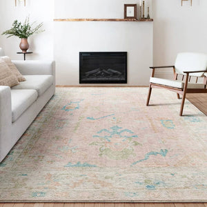 Vintage American Style Living Room Area Rug