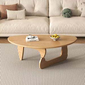 Noguchi Style All Wood Coffee Table - Staunton and Henry