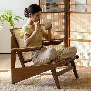 Kyoto Rattan Lounge Chair - Staunton and Henry