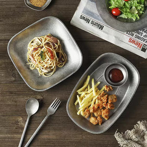 Harlow Stonewashed Stainless Steel Cutlery Set - Staunton and Henry