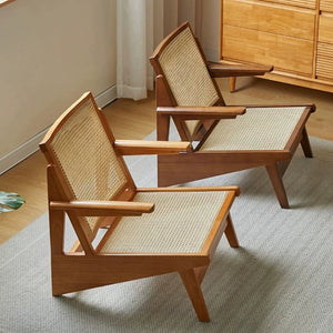 Kyoto Rattan Lounge Chair - Staunton and Henry
