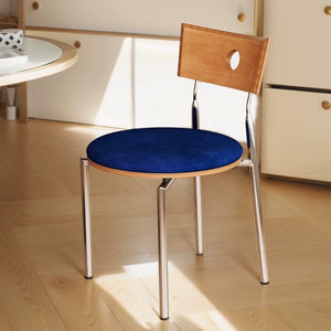 Etienne Fabric and Wood Bistro Dining Chair - Staunton and Henry