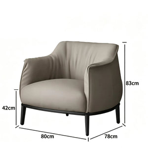 Italian Modern Single Sofa Chair Reception Set For Business - Staunton and Henry