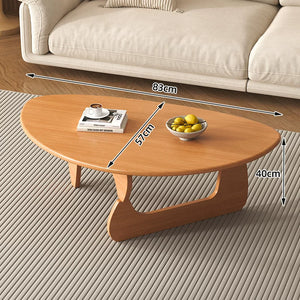 Noguchi Style All Wood Coffee Table - Staunton and Henry