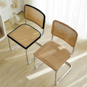 Breuer Mid-Century Rattan Dining Chair - Staunton and Henry
