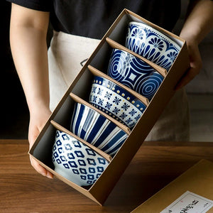 Kaito Retro Japanese Rice Bowl Set - Staunton and Henry