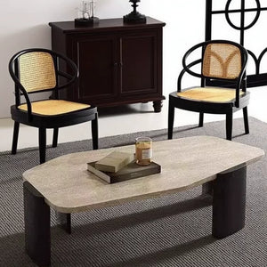 Toru Wabi-Sabi Travertine Coffee Table - Staunton and Henry