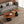 Solid Wood Round Coffee Table Set Retro French Wabi-Sabi - Staunton and Henry