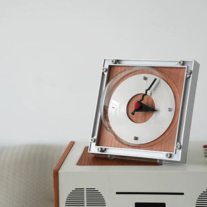 Walter Silent Bauhaus Style Desk Clock - Staunton and Henry