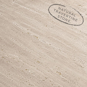 Toru Wabi-Sabi Travertine Coffee Table - Staunton and Henry